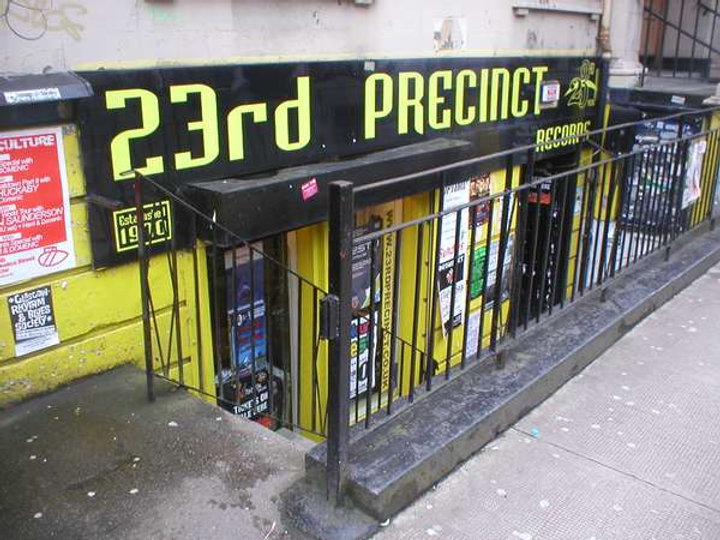 23rd Precinct Music Shop front